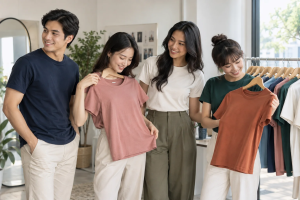 Chọn áo phông nhiều màu phù hợp với sắc độ da