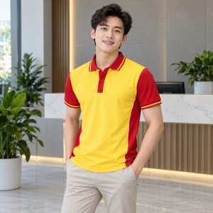 Áo Họp Lớp Polo Cho Ngày Trở Về Màu Vàng Thoáng Khí