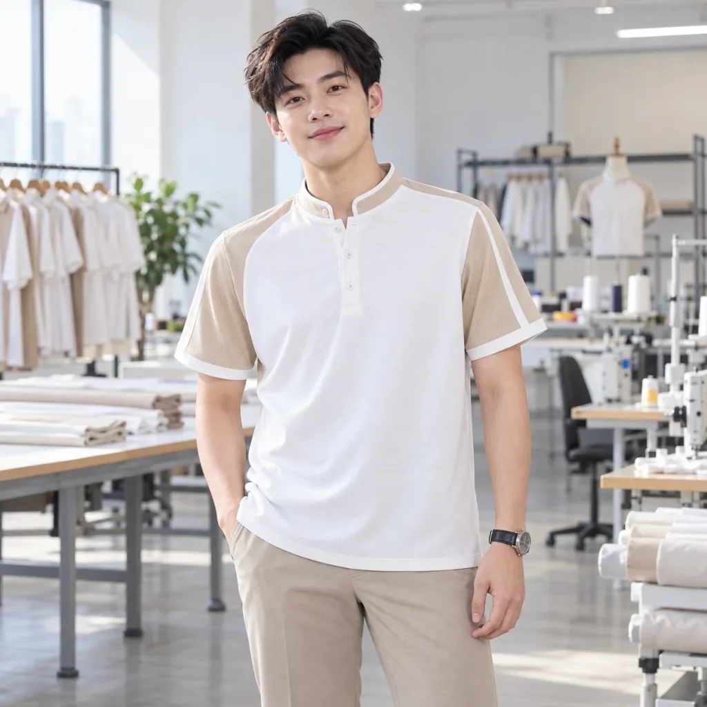 Áo Tập Thể Niên Khóa Trắng Thoáng Khí Form Regular