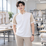 Áo Tập Thể Niên Khóa Trắng Thoáng Khí Form Regular
