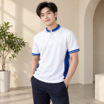 Áo Tập Thể Niên Khóa Trắng Thoáng Khí Form Regular – Thêu Logo Cao Cấp