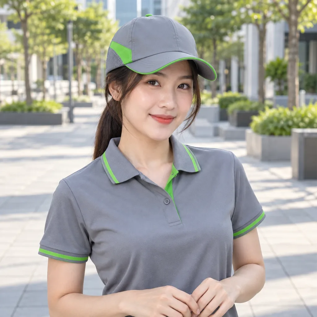Mũ Đầu Bếp Đồng Phục Cho Sự Kiện Màu Xám Phản Quang